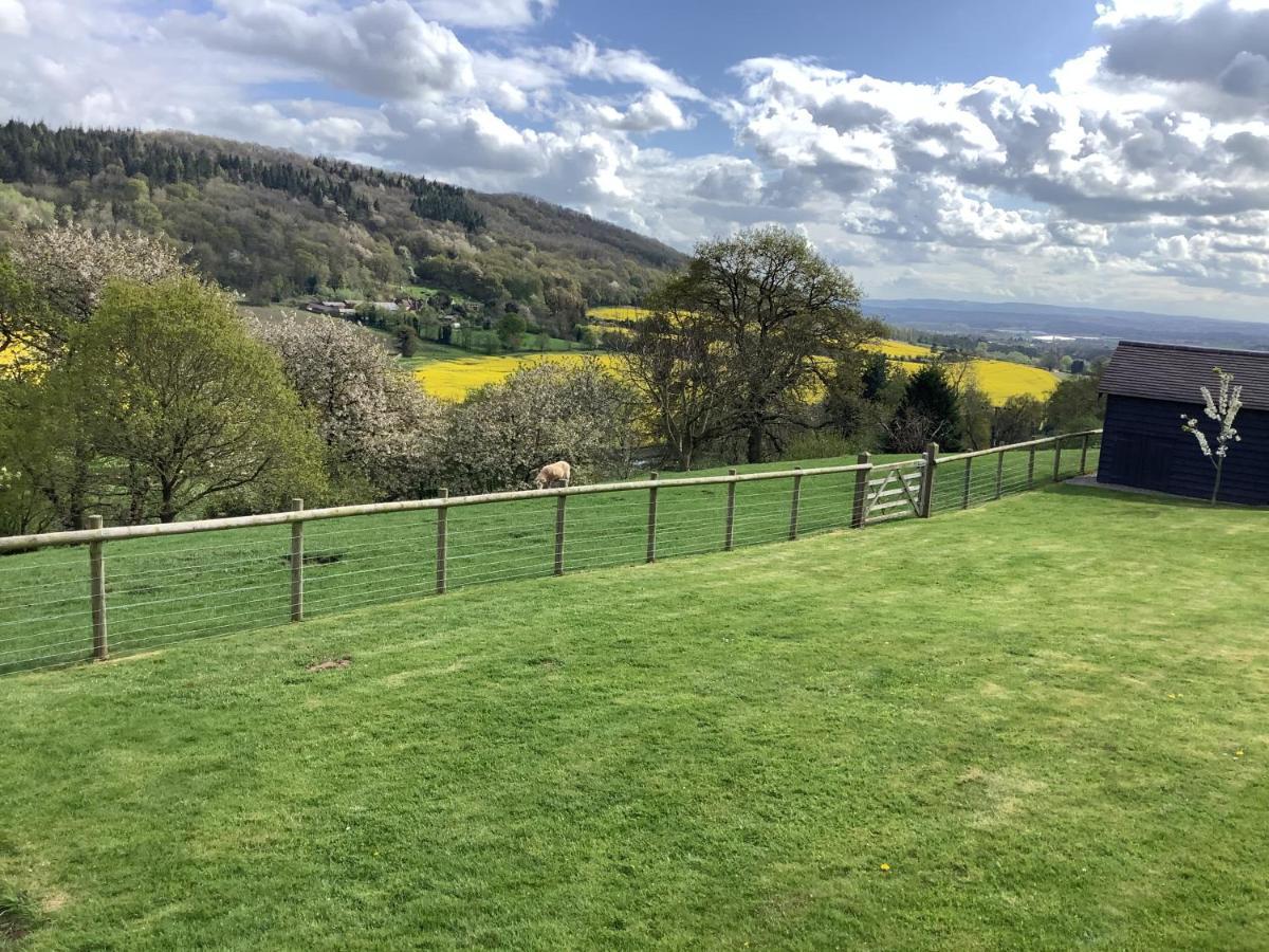 Woodcutters Barn, Overlooking Ledbury & Malvern Hills Exterior foto